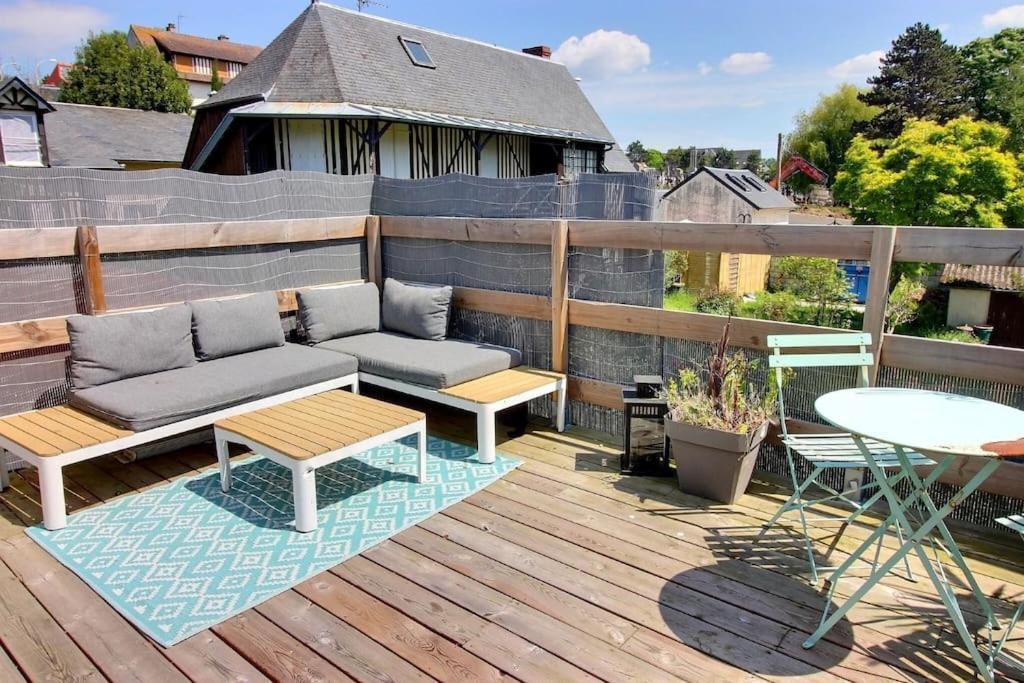 Maison Type Loft Avec Terrasses Villa Trouville-sur-Mer Luaran gambar
