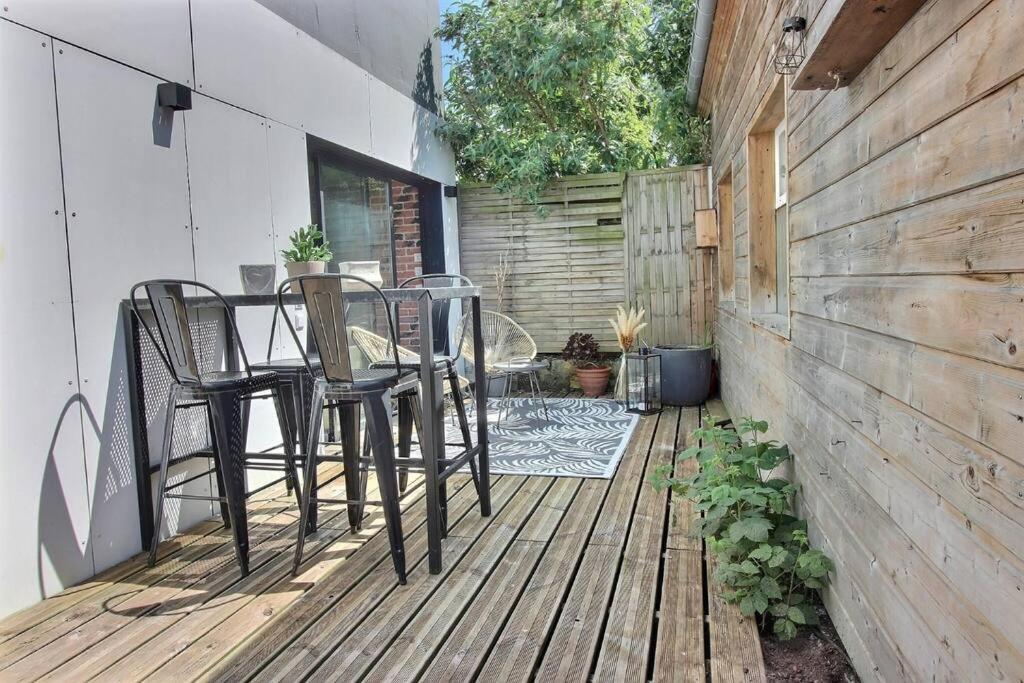 Maison Type Loft Avec Terrasses Villa Trouville-sur-Mer Luaran gambar